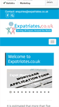 Mobile Screenshot of expatriates.co.uk